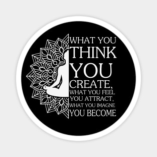 Yoga Serenity: Balance, Mindfulness, and Inner Peace Magnet